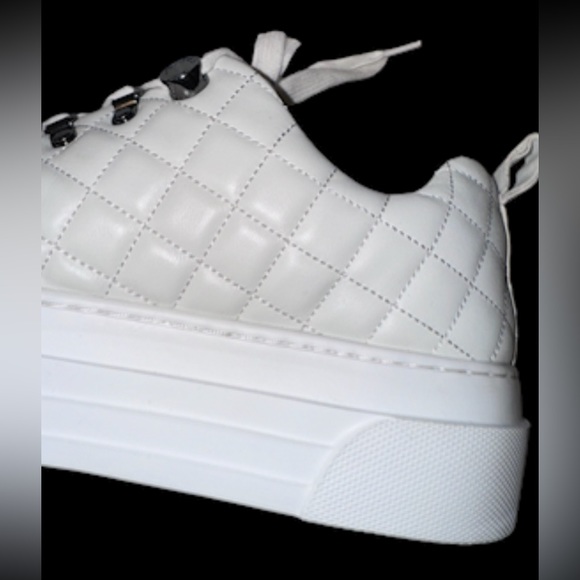 Wrn 1X J SLIDES leather Aimee platform sneakers women’s tennis shoes size 9 - Picture 6 of 15